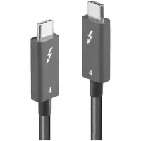 Lindy -31121 Usb-c Cable Argenté