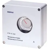 Eberle Thermostat d'ambiance apparent -20 à, Thermostat, Blanc