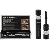 MAC MACStack Mascara Superstack Mega Brush Mini mascara volumateur et allongeant mini teinte Black 8 ml