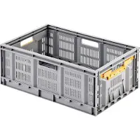 Alutec Klappbox aus Kunststoff (60x40x23cm, lebensmittelecht, -40/+80å¡C)