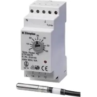 Glen Dimplex Régulateur de température, Thermostat, Gris