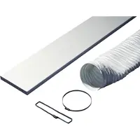 Rittal Système de conduits d'air pour appareils de toiture TopTherm SK 3386.../SK 3387..., Armoire serveur : accessoires, Gris