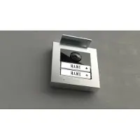 M-E Modern-Electronics 41266 Interphone-portier vidéo radio Unité extérieure anthracite (Funk)