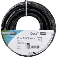 Oase 57562, 10 mètres, Noir, Tuyau, PVC, 1 bar, 1,9 cm