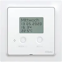 Eltako Régulateur de température sans fil ELTA, Thermostat, Blanc
