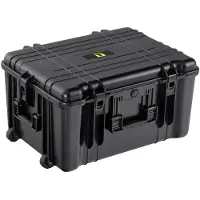Allit Valise en plastique DinoPlus L495xl665xH340 mm ABS 2 poignées noir 73 l