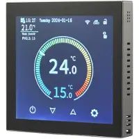 Sygonix SY-6052180 Thermostat d'ambiance radio encastré Programme hebdomadaire 1 pièce