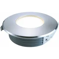 Deko-light Spot encastré de sol à LED, acier inoxydable, 12 x LED SMD blanc chaud