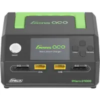 Gens ace iMars D1000 Smart Charger | Dual Channel | AC 1000W | G - Tech