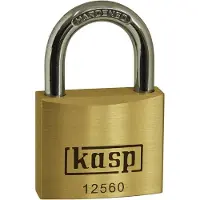 Kasp Serrure en laiton Premium, 60 mm