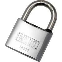 Kasp Serrure marine, 50 mm, inoxydable, à fermeture uniforme