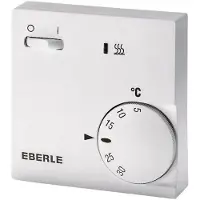 Eberle Thermostat d'ambiance en saillie Daypr, Thermostat, Blanc
