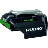 HiKOKI Chargeur pour batteries externes - 18V et MultiVolt - avec lampe LED et fonction power bank