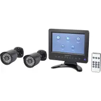 Sygonix SY-4600588 Kit de caméras de surveillance AHD 2 canaux avec 2 caméras 1280 x 720 pixels