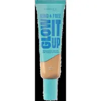Rimmel Kind & Free Glow It Up Fond de teint hydratant pour peaux sensibles, sèches et normales 30 ml 160 Vanille