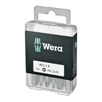 Wera 851/1 Embouts Z DIY, PH 2 x 25 mm (10 Bits pro Box) - 05072401001
