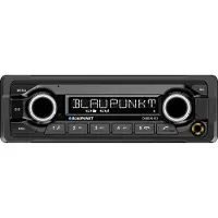 Blaupunkt Autoradio Dublin 412, format 1-DIN, 12 V, avec radio FM, ports USB et MP3, entrée auxiliaire et connectivité Bluetooth