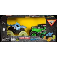 Monster Jam Glowing Light Tractor Multicolore Enfants
