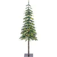 Black Box Trees Arbre de Noël artificiel Lodge - 48x48x155 cm - PVC/Polyéthylène - Vert