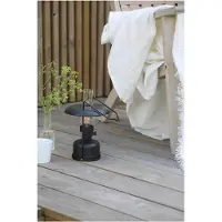 Markslöjd Fanos Portable Lampe de Table Black , Noir, Espaces extérieurs, Métal