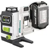 Umarex Laserliner laser à lignes croisées série Multi-18V + adaptateur d’alimentation Makita Professional