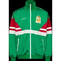 Adidas Veste de sport 'Mexiko Track Top 1986' jaune d'or / vert / rouge / blanc