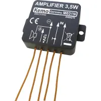 Kemo Module amplificateur Kemo (kit monté) 4 - 12 V/DC Puissance de sortie: 3,5 W 1 pc(s)