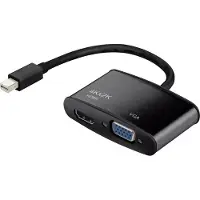 Renkforce Adaptateur Mini-DisplayPort vers HDMI + VGA
