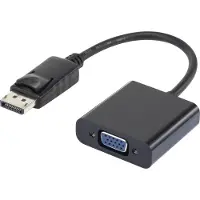 Renkforce RF-4212174 Adaptateur DisplayPort / VGA [1x DisplayPort mâle - 1x VGA femelle] noir contact mâle plaqué or