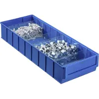 Allit Caisse industrielle 'ProfiPlus ShelfBox 500B, bleu, 1 pièce
