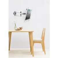 Renkforce Support pour tablette 29215c27 Convient pour marque : Universal 17,8 cm (7") - 25,7 cm (10.1") (29215c27)