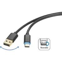 Renkforce CONRAD Câble de charge rapide USB-C ? 2.0 1,5 m