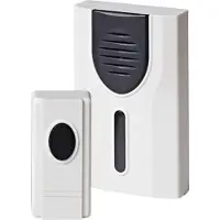 BASELINE Set complet pour Carillon sans fil 70700 75 m blanc, noir