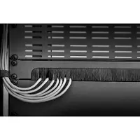 Renkforce RF-3429142 48,30cm (19") Panneau brosse pour armoire réseau 1 UH Noir (RF-3429142)