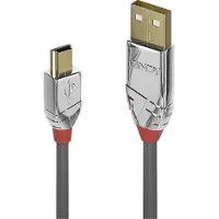 Lindy 36632 Câble USB 2.0 Type A/Mini-B Cromo Line M/M 2 m