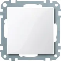 Merten 391619 Couvercle aveugle système M blanc polaire brillant