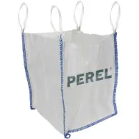 Perel Big bag, uv-bestendig, 2 handvaten, 500 liter, 75 x 75 x 80 cm