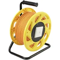 Renkforce Câble d'extension RJ45 [1x RJ45 mâle - 1x RJ45 femelle] Orange Rond 90.00 m (SP-8905328)