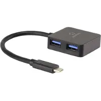 Renkforce RF-3754006 Hub d'interface USB 3.2 Gen 1 (3.1 Gen 1) Type-A 5000 Mbit/s Noir (RF-3754006)
