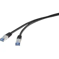 Renkforce RF-4673696 Netzwerkkabel Schwarz 20 m Cat6a S/FTP (S-STP) (RF-4673696)