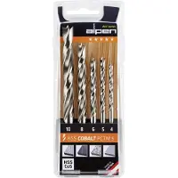 ALPEN-MAYKESTAG Hss-cobalt Pctm 5-pieces Drill Set Clair