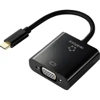 Renkforce RF-4679564 Adaptateur USB-C / VGA [1x USB-C mâle - 1x VGA femelle] Noir 10.00 cm
