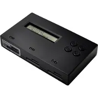 Renkforce Lecteur flash portable SD/MicroSD avec fonction de copie de 1 à 2 de (Micro USB)
