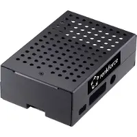 Renkforce RF-4507494, Rectangulaire, Aluminium, Noir, 95 mm, 85 mm, 35 mm