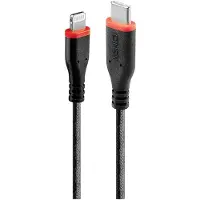 Lindy 31285 0.5m câble de charge USB type C vers Lightning renforcé