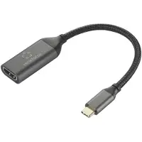 Renkforce Câble adaptateur HDMI USB-C mâle 15 cm noir RF-5234038 Blindage tressé (RF-5234038)