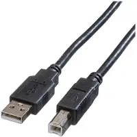 Roline USB 2.0 Cable, Type A-B 3 m
