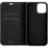 Hama Daily Protect Étui portefeuille Apple iPhone 12, iPhone 12 Pro noir fonction socle 00138181