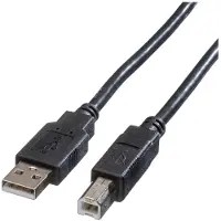 Roline Câble USB 2.0, Type A-B 1,8 m