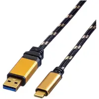 Roline -GOLD Câble USB 5Gbps USB3.0 A(M) - USB C(M), 1m (11.02.9013)